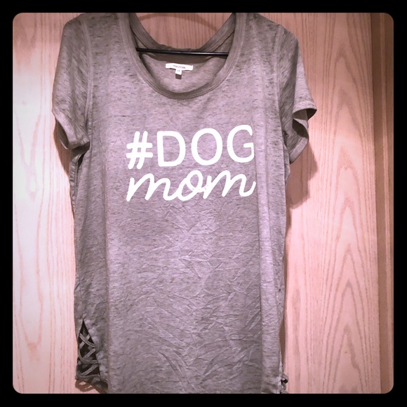 Maurices Tops - Green #Dog Mom T-shirt.